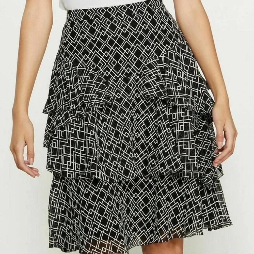 Joie Blissany Tiered Silk Skirt